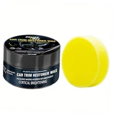 Ultimate Car Plastic and Trim Restorer – Back to Black Restores Faded Trim, UV 