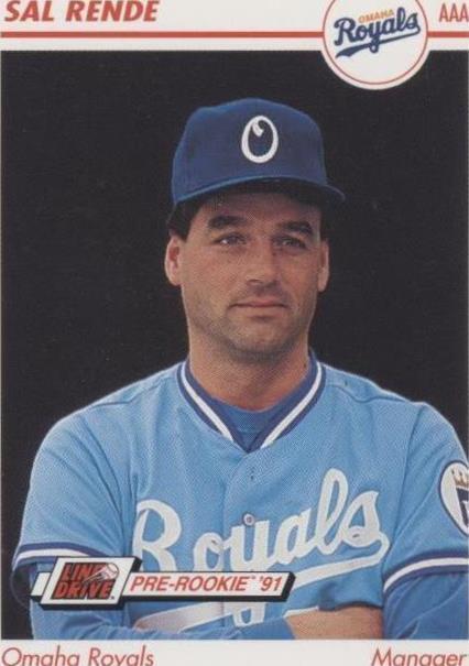 1991 Line Drive Pre-Rookie - AAA Sal Rende #349 (RC) for sale online | eBay
