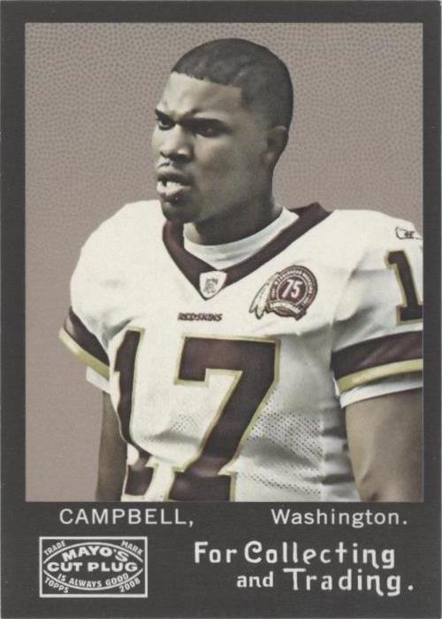 2008 Topps Mayo Jason Campbell #136 - 1 of 2