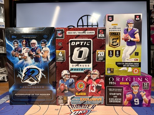 Las Vegas Raiders 23-24 NFL 4-Box 1/4 RESURGENCE Hobby Box Break ORIGINS