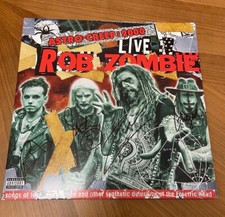 * ROB ZOMBIE * signed vinyl album * ASTRO-CREEP 2000 LIVE * FULL BAND * COA * 1