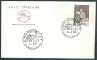 1983 ITALY FDC HORSE FRANCESCO GUICCIARDINI NO ARRIVAL STAMP - CV1983