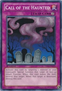 Call of the Haunted - YS13-EN039 - Common - 1st Edition x3 - Near Mint