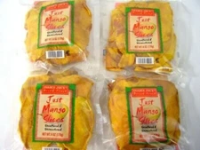 4 Packs Trader Joe's Dried Fruit Just Mango Slices 6 oz Each Pack