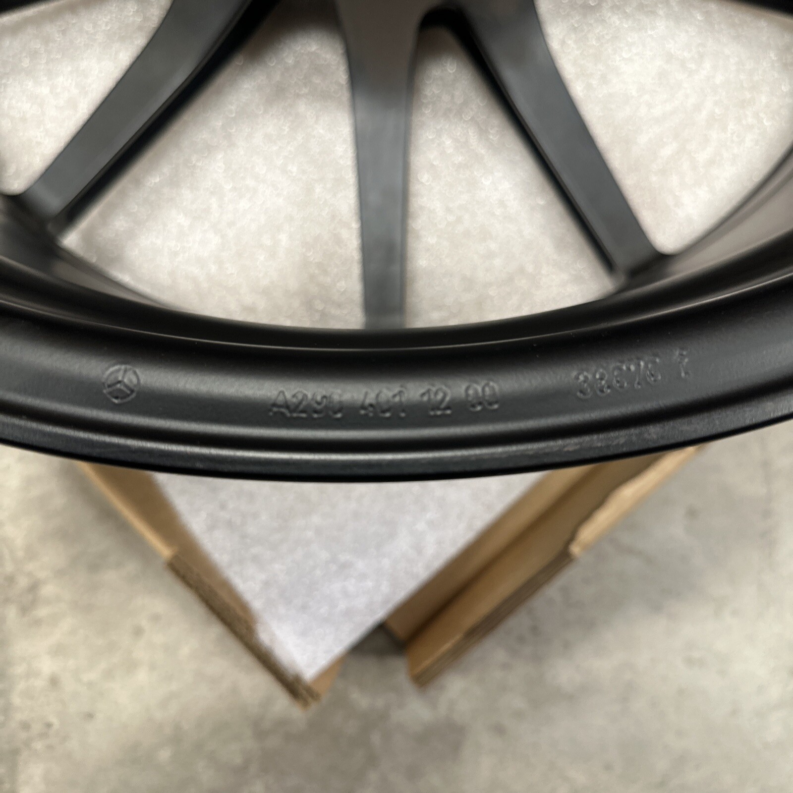 Mercedes Benz AMG GT 21” Wheel Set Satin Black A2904011200 