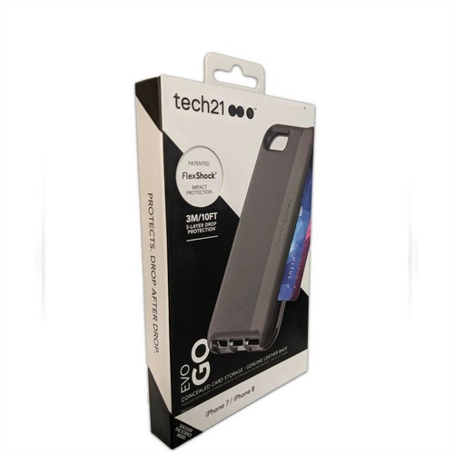 FUNDA TEC21 EVO GO PARA IPHONE SE 3 SE 2 8 7 6S 6 ALMACENAMIENTO DE TARJETAS OCULTAS T21-5459 - Imagen 2 de 2