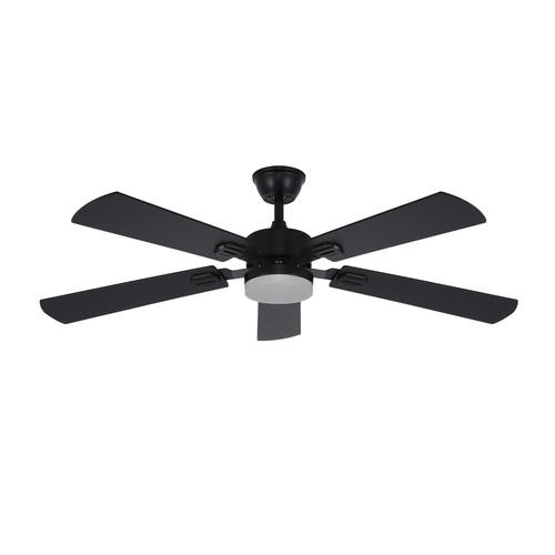 52" Ceiling Fan with Lights, Black Modern Ceiling Fan with Remote 6 Speeds US - Picture 8 of 16