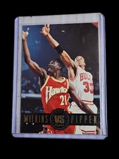 1993-94 Skybox Premium Showdown Series SS#9 Dominique Wilkens Scottie Pippen