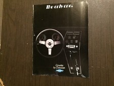 1977 Chevrolet Corvette Sales Lit.  Mint. New