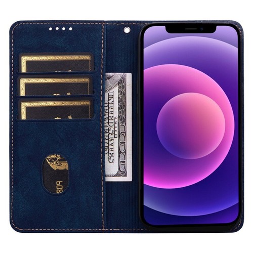 For iPhone 16e 16 15 14 13 12 11 Pro Max Magnetic Case Wallet Leather Flip Cover - Picture 44 of 73