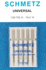 10 Schmetz Size 18 Universal All Purpose Sewing Machine Needles 130/705 H 15x1