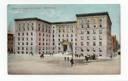 Board of Trade Building MONTREAL Quebec Canada 1910 Montreal Import Postcard 156 - Foto 1 di 2