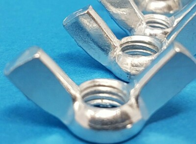 70 Flügelmutter sortiert Mix Metallbefestigungen Schmetterling Hand Daumenbefestigungen Schrauben