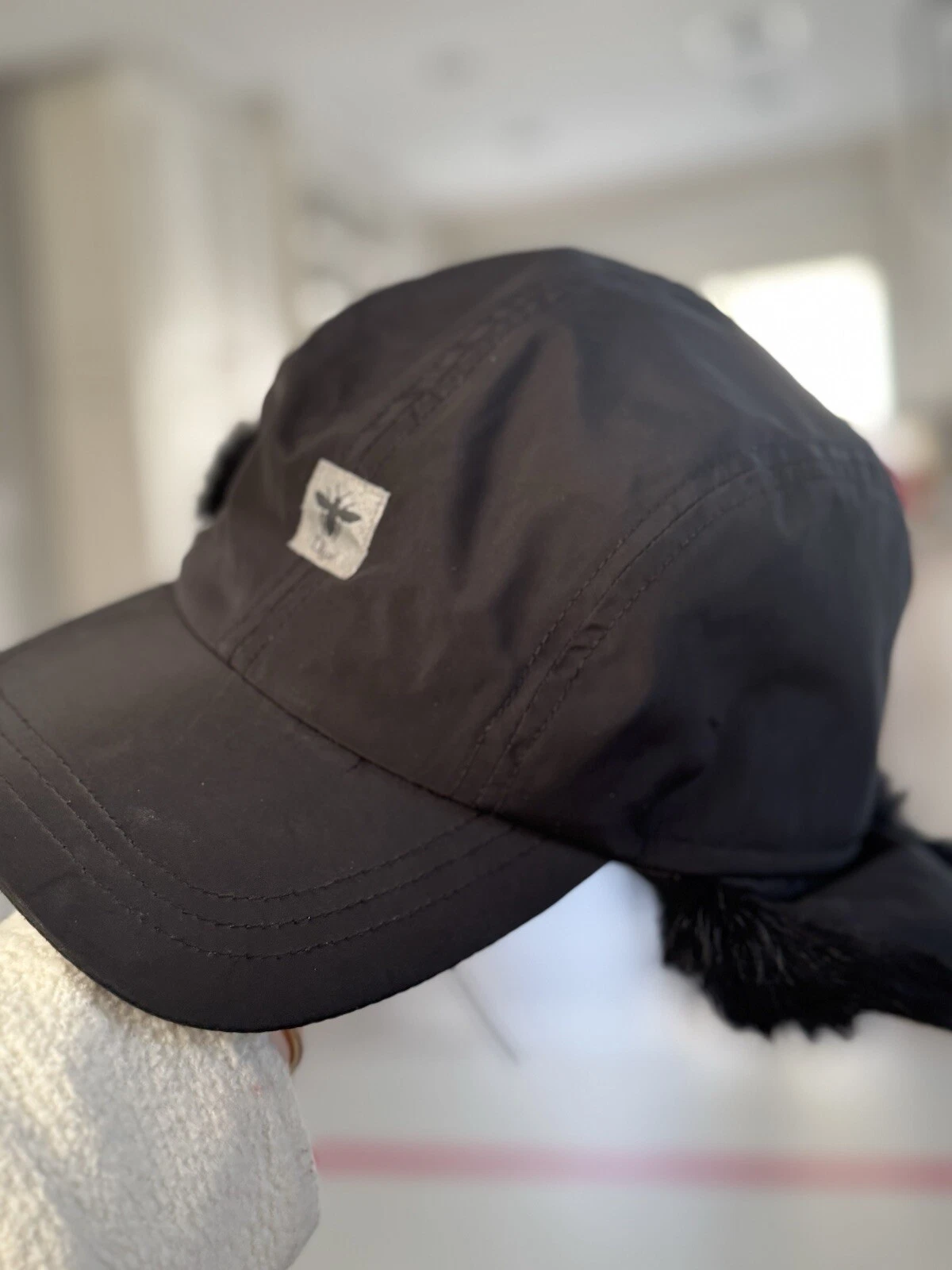 Chapeau fourrure unisexe Christian Dior enfant 2 6 ans 