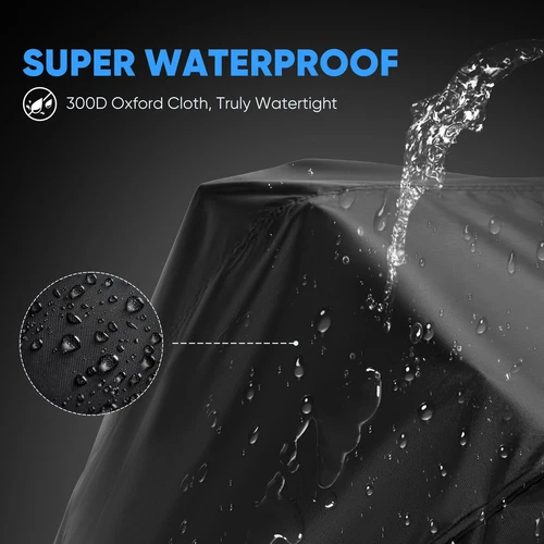 Wasserdicht Fahrradabdeckung Regenschutz Fahrradgarage Outdoor Für 1 Fahrräder - Imagen 3 de 8