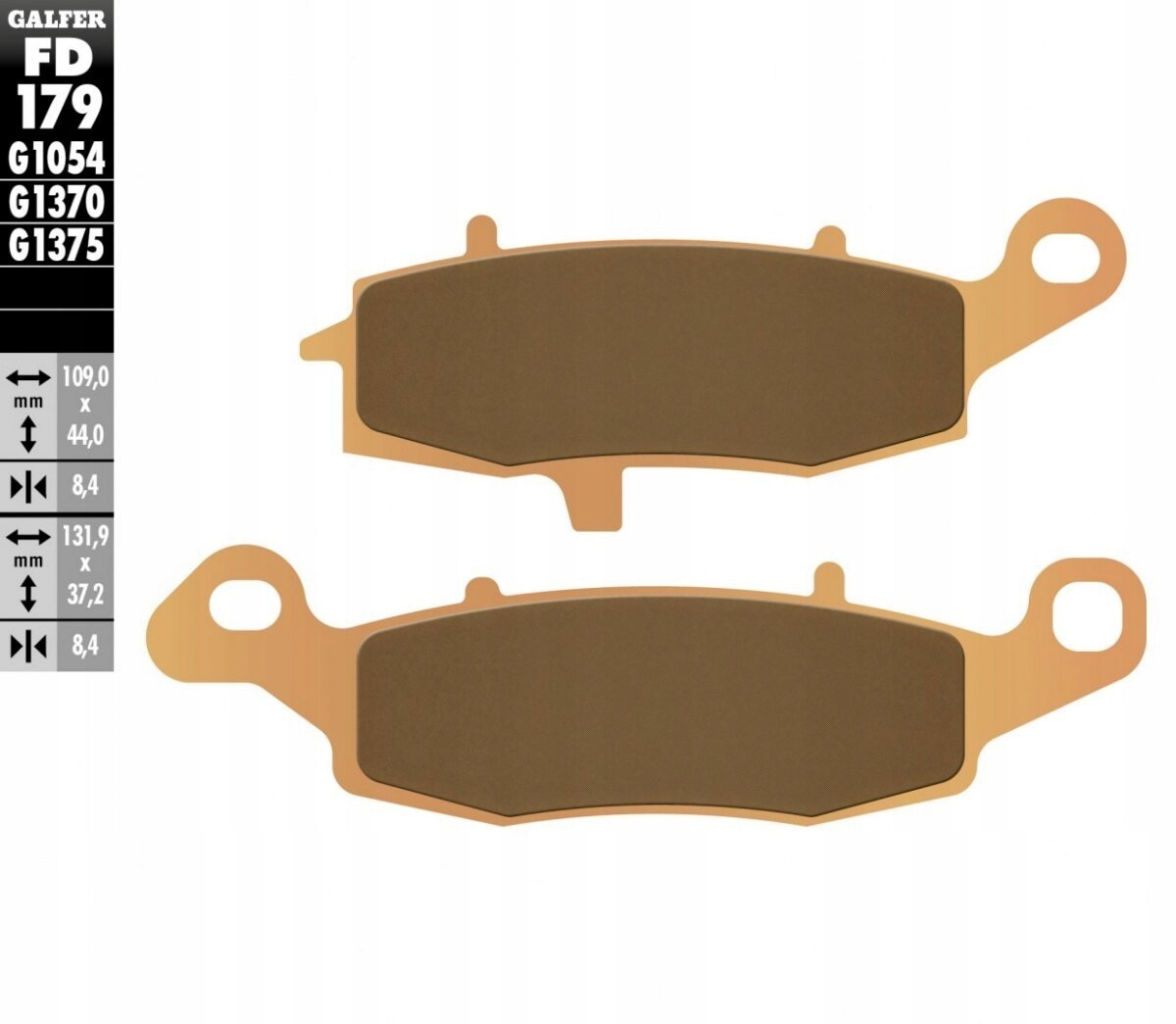 Plaquettes de frein KH231 pour résoudre le manque de mordant de votre moto sport