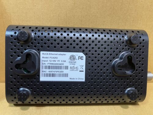 ( 2-pack Frontier FCA252 MoCa 2.5 Ethernet Network Adapter Black Brand New * - Picture 9 of 18