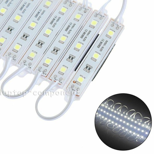 Super Bright IP65 Waterproof 5050 SMD 3 LED Module Light Sign Strip Lamp DC 12V - Picture 13 of 52