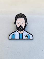 PIN LIONEL MESSI WITH ARGENTINA JERSEY