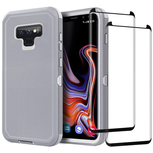 For Samsung Galaxy Note 9 Heavy Duty Case Cover Tempered Glass Screen Protector - Picture 31 of 54