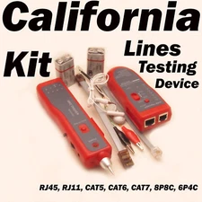 RJ45 Wire Cable 8P8C Tracking Network Tester line RJ11 Telephone Phone LAN 6P4C