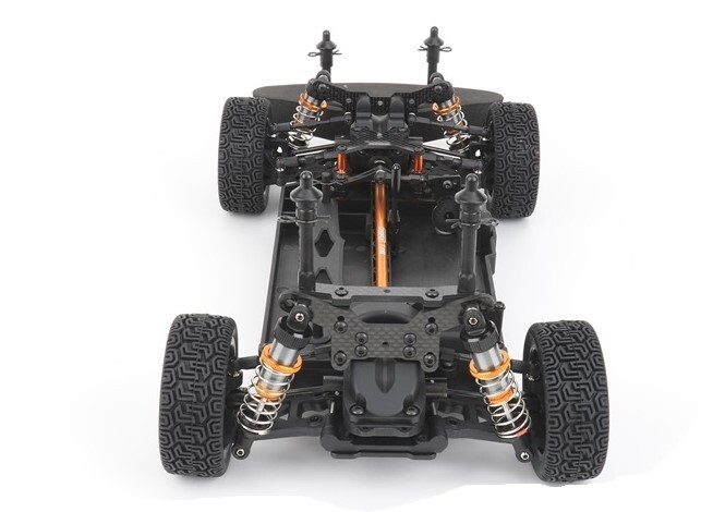ホビーラジコン Carson T410 RALLY Louise RC LRX Rally Car Chassis 1/10 4wd Racing Off-Road