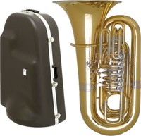 Miraphone 191 Series 5-valve Bbb Tuba With Hard Case Miraphone 191 Series 5-valve Bbb Tuba With Hard Case