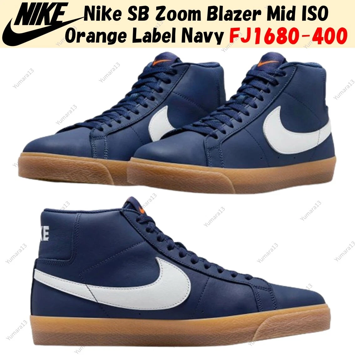 Las mejores ofertas en Nike Zoom Blazer ISO SB Mid Orange Label