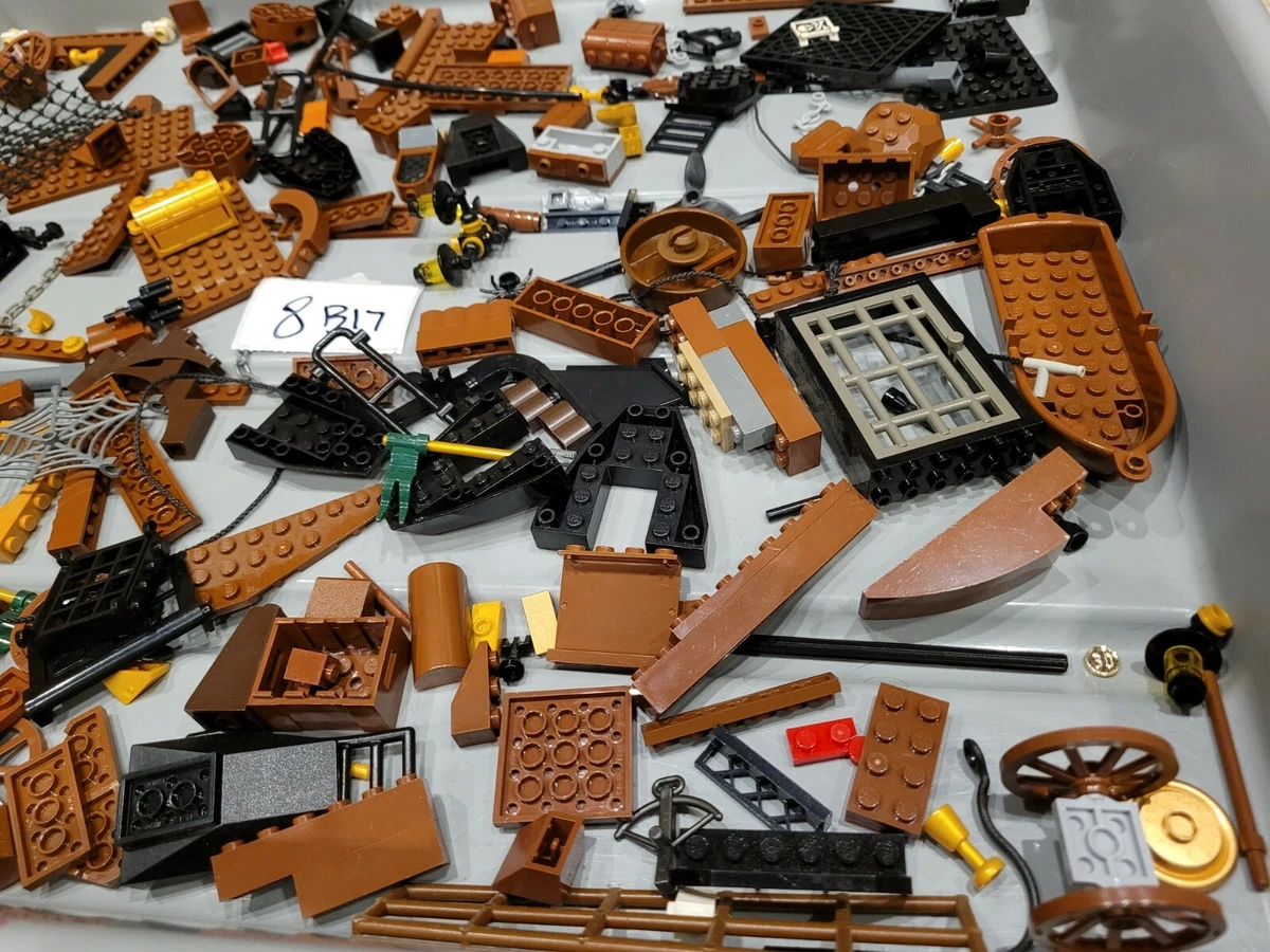 Huge Technic Bionicle Lot pirate boat brown 8b17 | eBay