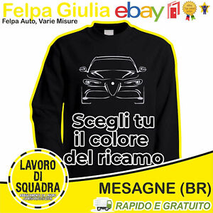 Felpa Fiat 500x 500 Suv Crossover Sport Ricamo Car Italian Automobile Auto Italy
