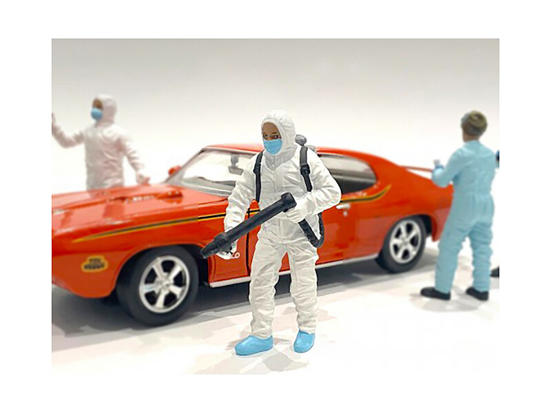 Hazmat Crew Figurine I for 1/18 Scale