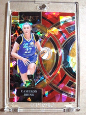 2024 Cameron Brink Panini WNBA Select Rookie Premier Red Ice Prizm RC 🔥🔥🔥