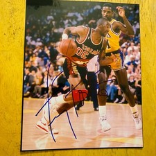 TERRY PORTER BLAZERS SIGNED / AUTOGRAPHED 8X10 PHOTO NICE!!