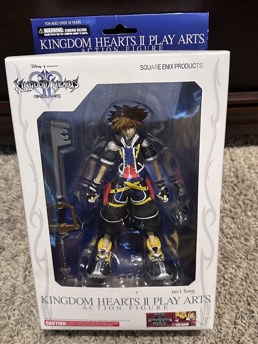 KINGDOM HEARTS Ⅱ PLAY ARTS no.1Sora Kingdom Hearts II Play Arts No.1 Sora Action Figure Square Enix