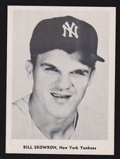 1958-65 JAY PUBLISHING Bill Skowron YANKEES  5x7  PICTURE PACK PHOTO  EX-MINT  C