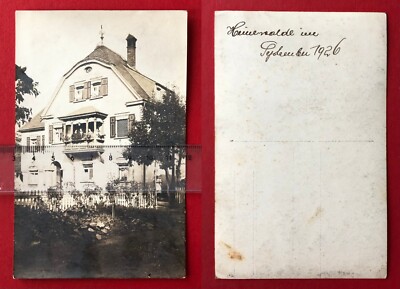 Privat Foto AK HAINEWALDE 1926 Wohnhaus Villa   ( 108583
