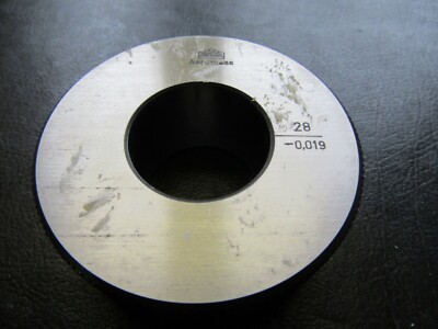Einstellring Lehrring Messring  Ø 28 mm - 0,019  MASSI   Meßring  #MA76-17#
