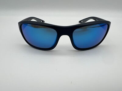 NEW Costa Del Mar CLIPPERTON Polarized Sunglasses Matte Black/Blue Glass 580G