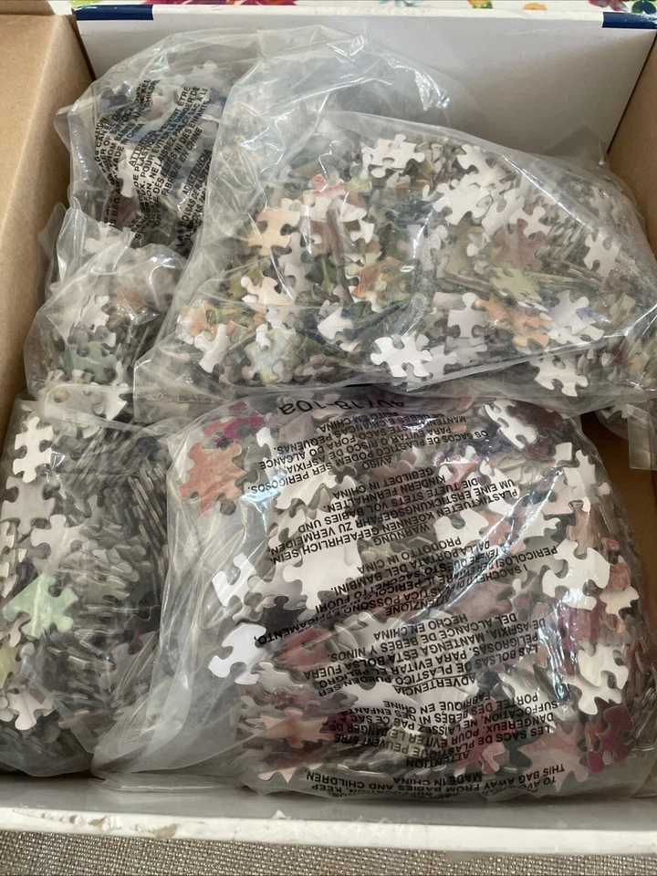 Galería de Arte 4000 PC Puzzle-4 Puzzles.Puzzles Seguro Lox Nuevo Caja Abierta Foto 3 de 3