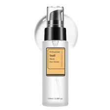 Hydrating Snail Mucin Serum - Collagen Boosting Liquid for Radiant Skin Glow