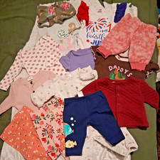Baby Girl Clothing Bundle Sizes Newborn, 0-3 Months