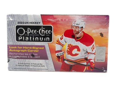 2023/24 UPPER DECK O-PEE-CHEE PLATINUM HOCKEY HOBBY BOX