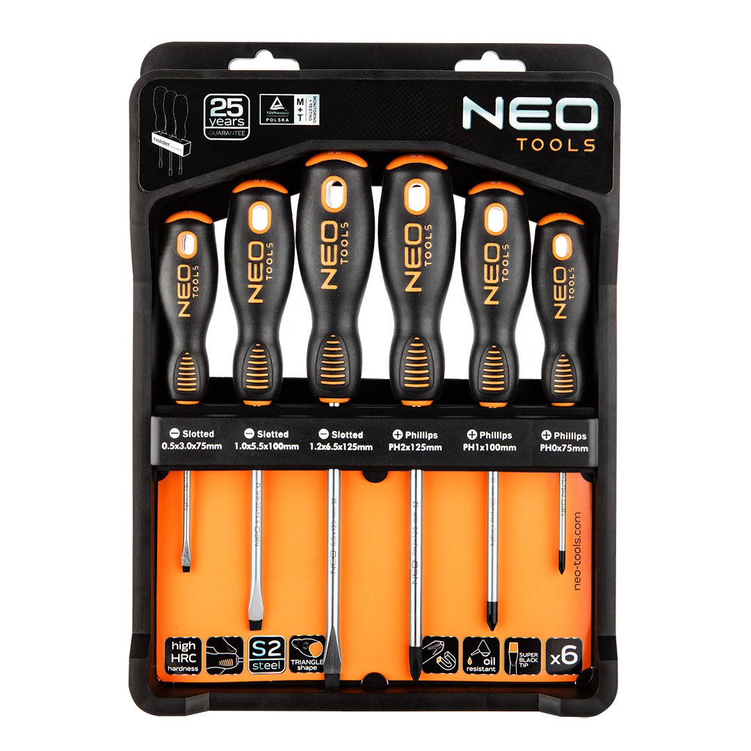 Fits TOPEX-NEO-GRAPHITE NARZ�DZIA 04-213 SCREWDRIVER SET 6 PCS