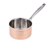 Masterpro Casseruola 18cm Trilaminato Acciaio Inox Rame Alluminio 1 Manico 2,2L