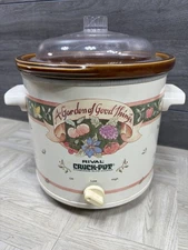Rival Crock Pot 3150/2 3-1/2 Qt Vintage Slow Cooker A Garden of Good Things
