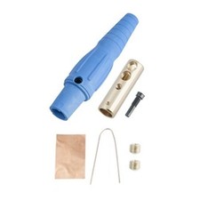 CLS20FB-D CLS Cam Type, Series 16 Inline, Pin,400A, 2-2/0 AWG, F - Blue D 