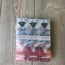 3x Crest 3D Brilliance Hydrogen Peroxide 4 Advanced Whitening Toothpaste 3.8oz