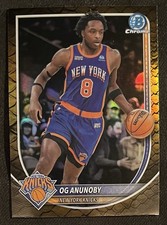 2025-26 Bowman Basketball OG Anunoby Reptilian Refractor #BCV-45 Knicks