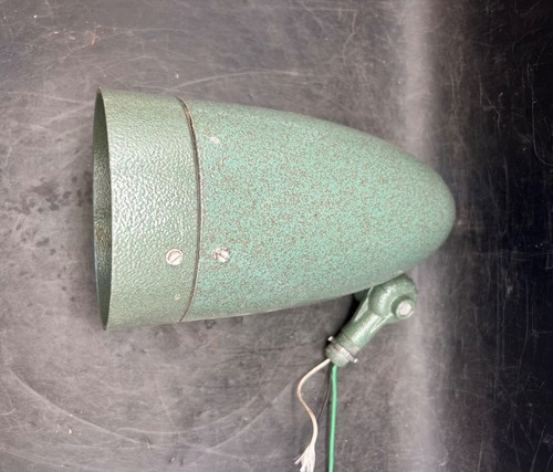 Vintage Hubbell Industrial Bullet Lamp Light Landscape Floodlight Assembly