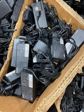 Lot of 10 Lenovo adlx90nlc2a 90W 20V 4.5A Yellow Square Tip AC Adapters w/ cords